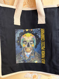 TOTE BAG: "CARNIVALE" AND RED PANDA LOGO $20.00