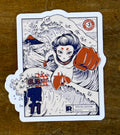 GIANT WAVE STICKER $4