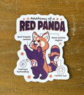 RED PANDA ANATOMY $4